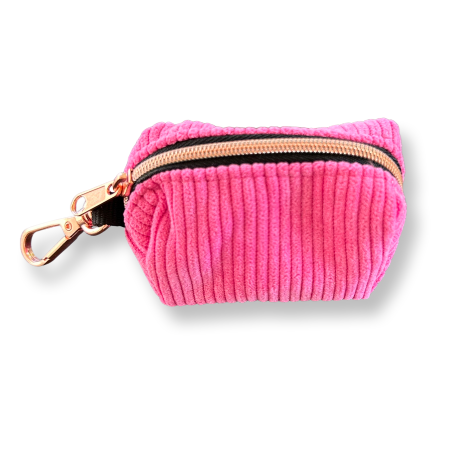Bag Holder  - Pink Luxe Corduroy-1