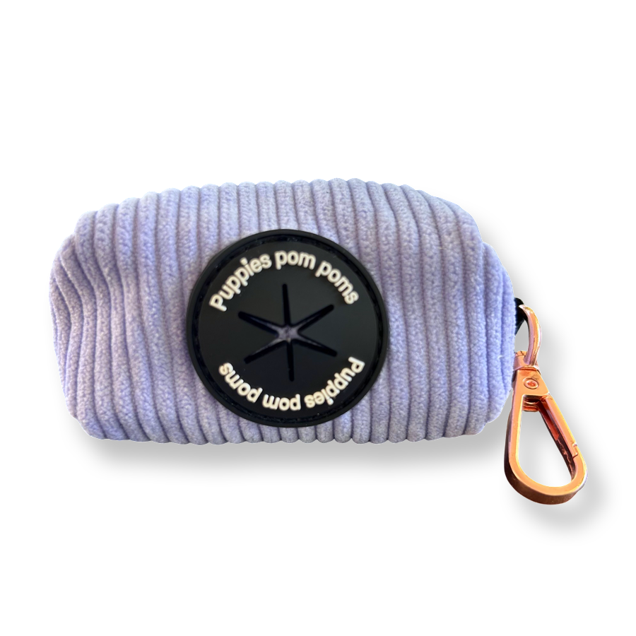 Bag Holder  -  Lavender Blue Corduroy Luxe-3